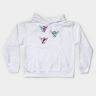 Tiny Lil Shaka Hands Part THREE Kids Hoodie